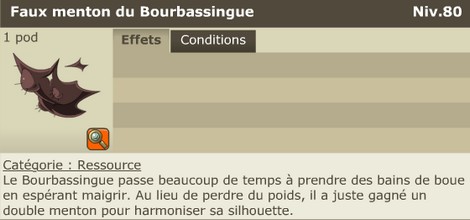 faux menton